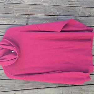 Free People  Pink Turtleneck Tunic
